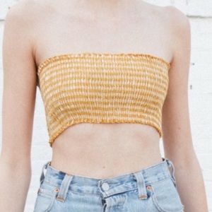 Brandy Melville Gingham Tube Top